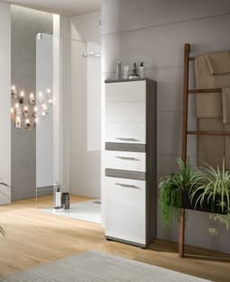 welltime Hochschrank LUCCA | Holztöne