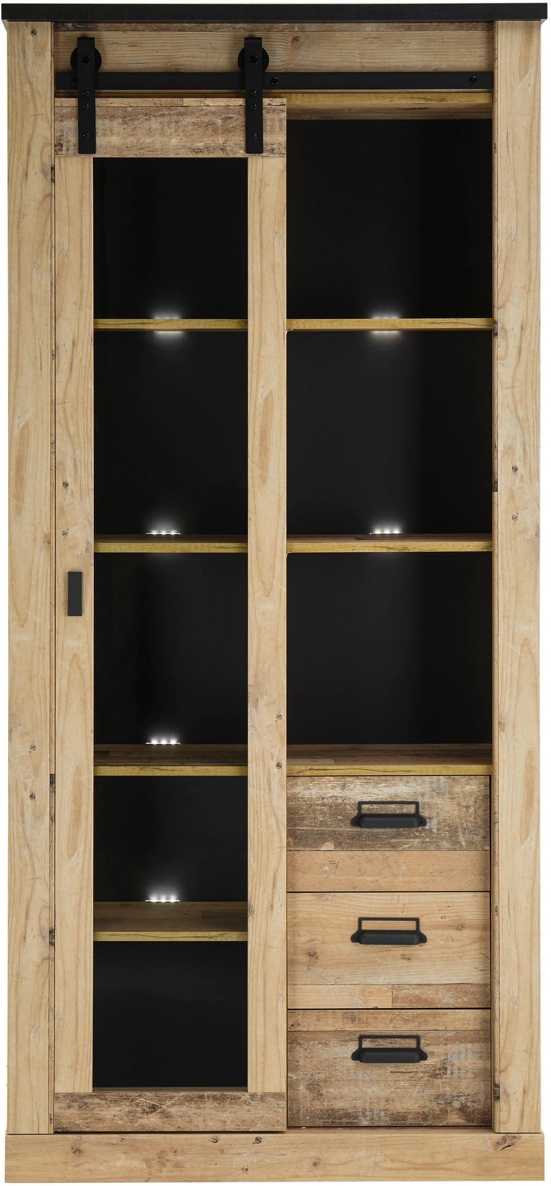 Home affaire Vitrine Sherwood | Holztöne