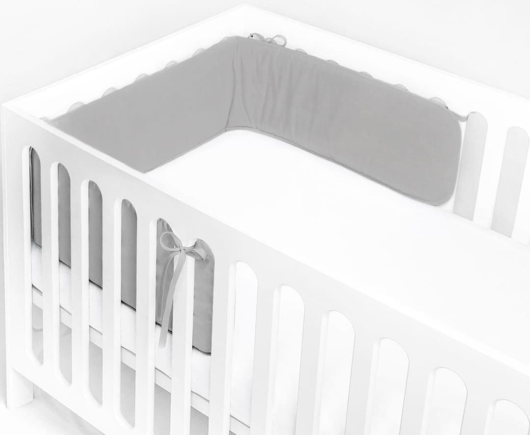 Julius Zöllner Bettnestchen Basic Soft Uni | Grau