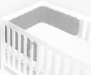 Julius Zöllner Bettnestchen Basic Soft Uni | Grau 2