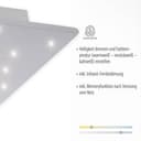 JUST LIGHT LED Deckenleuchte SPARKLE | Weiß 5