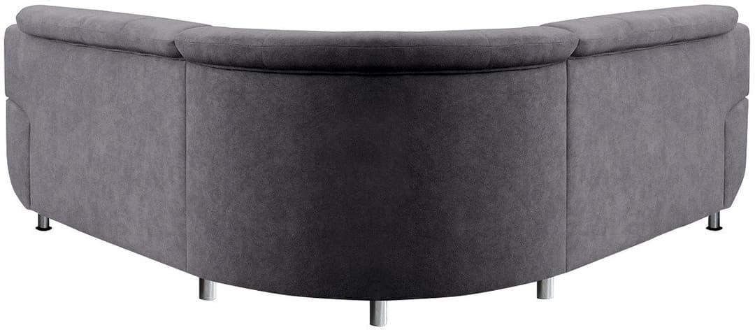 TRENDMANUFAKTUR Ecksofa Rondo | Grau