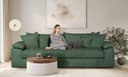 Home affaire Big-Sofa Soft&Cosy XL | Grün
