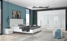 OTTO home Drehtürenschrank Piano | Weiß