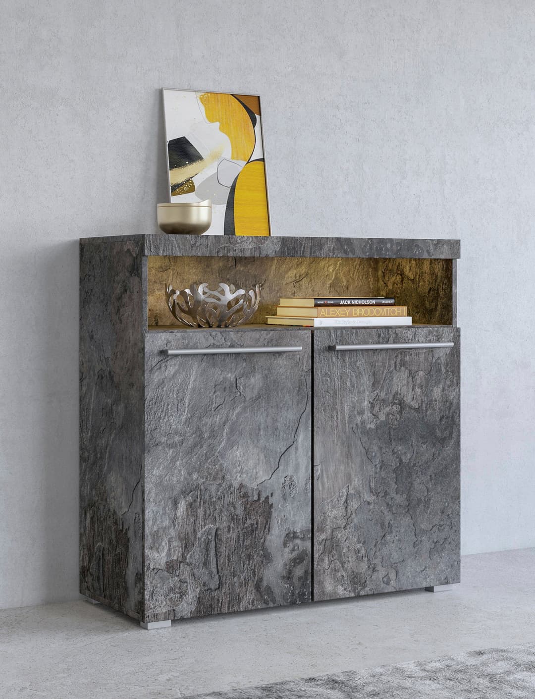 OTTO home Kommode India | Grau