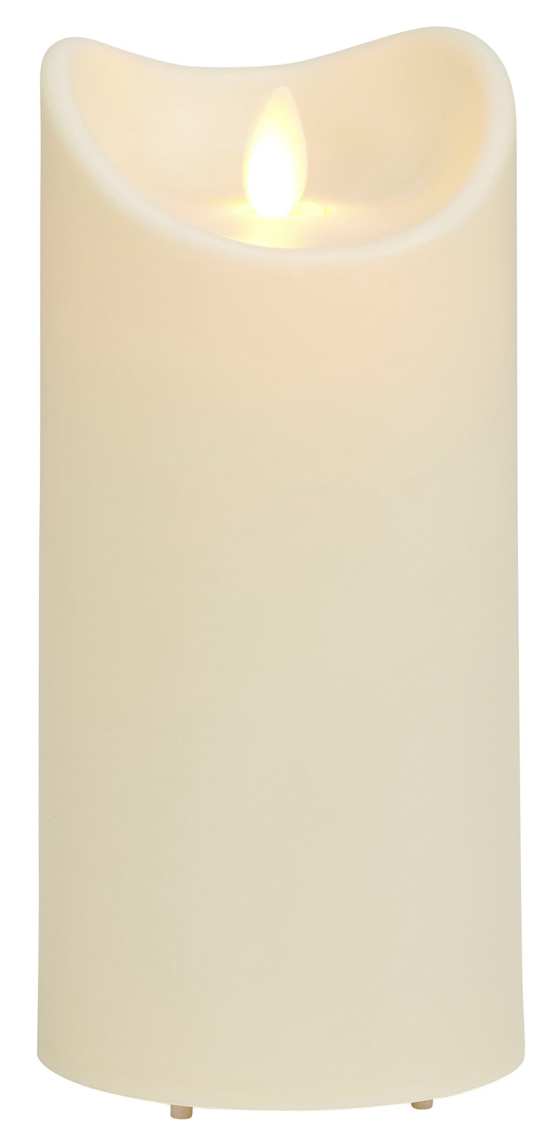 IC HomeDeco LED Dekolicht LED-Kerze | Beige