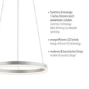 JUST LIGHT Pendelleuchte RITUS | Silber 5