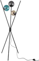 TRIO Leuchten Stehlampe Lance | Schwarz