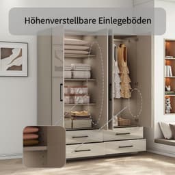 OTTO home Kleiderschrank Sylt | Beige