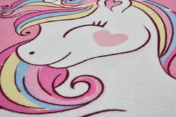 Andiamo Kinderteppich Einhorn | Pink