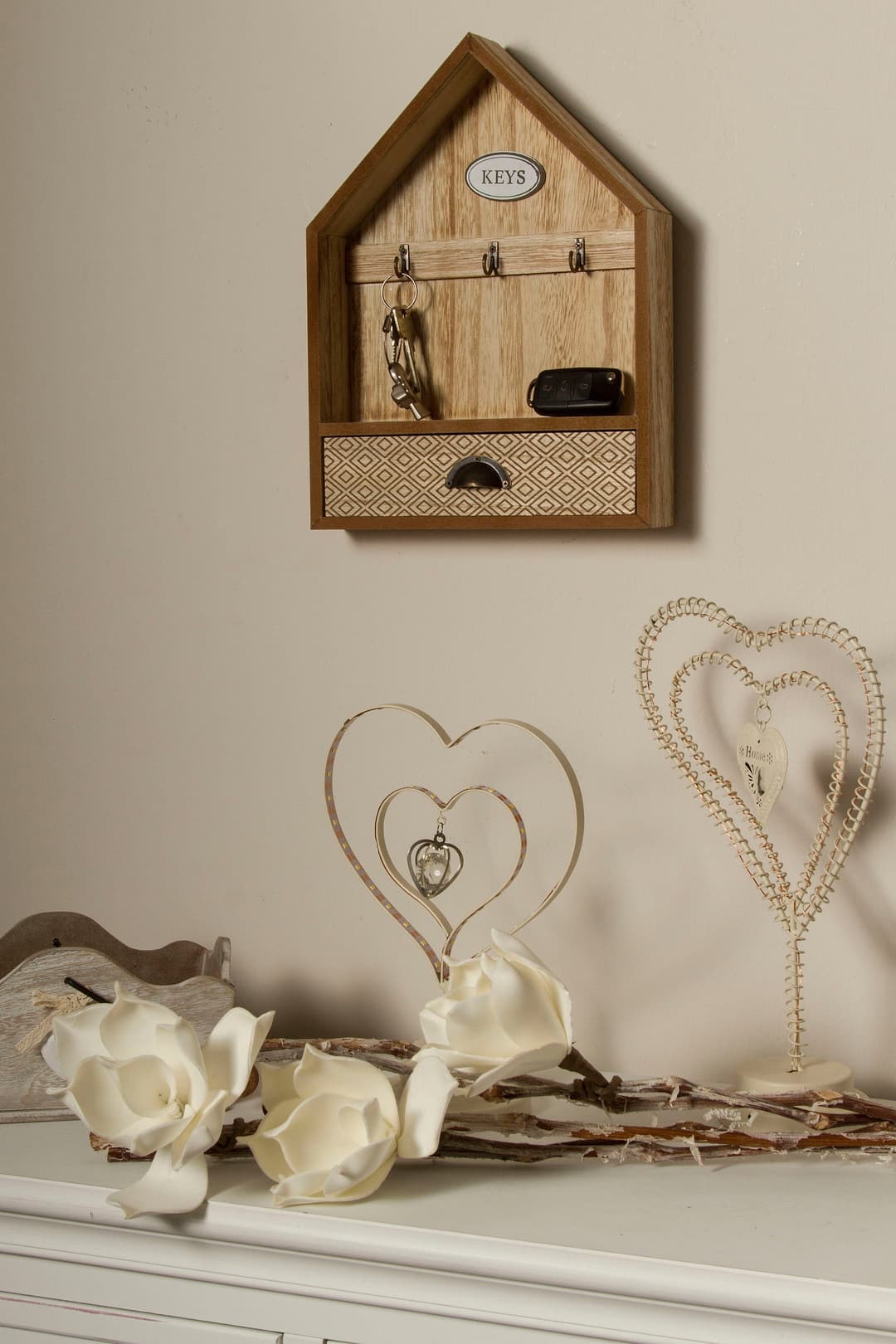 Myflair Möbel & Accessoires Schlüsselkasten Sylke | Holztöne