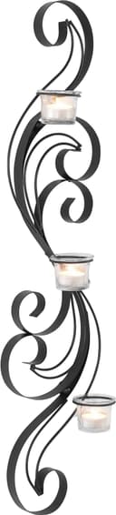 Home affaire Wandkerzenhalter Hana | Schwarz 2