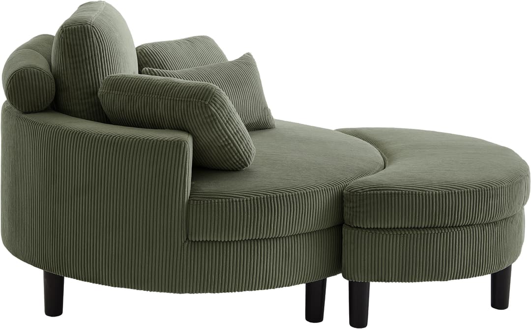ATLANTIC home collection Loveseat Ravi | Grün