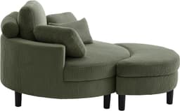 ATLANTIC home collection Loveseat Ravi | Grün