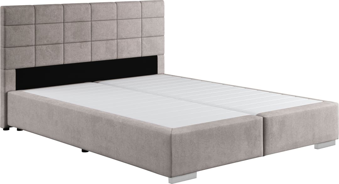 COTTA Boxspringbett Simba | Grau