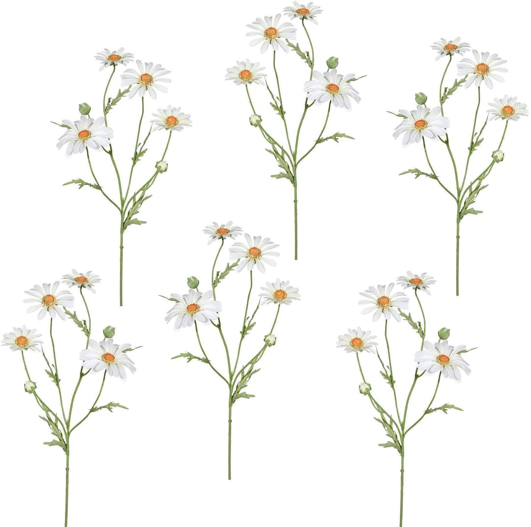 Kunstblume Margerite | Weiß
