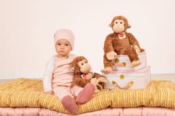 Teddy Hermann® Kuscheltier Äffchen Yoyo, 39 cm | Braun