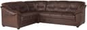Home affaire Ecksofa Savona L-Form | Braun 3