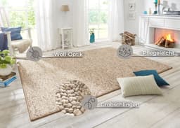 HANSE Home Teppich Wolly 2 | Beige