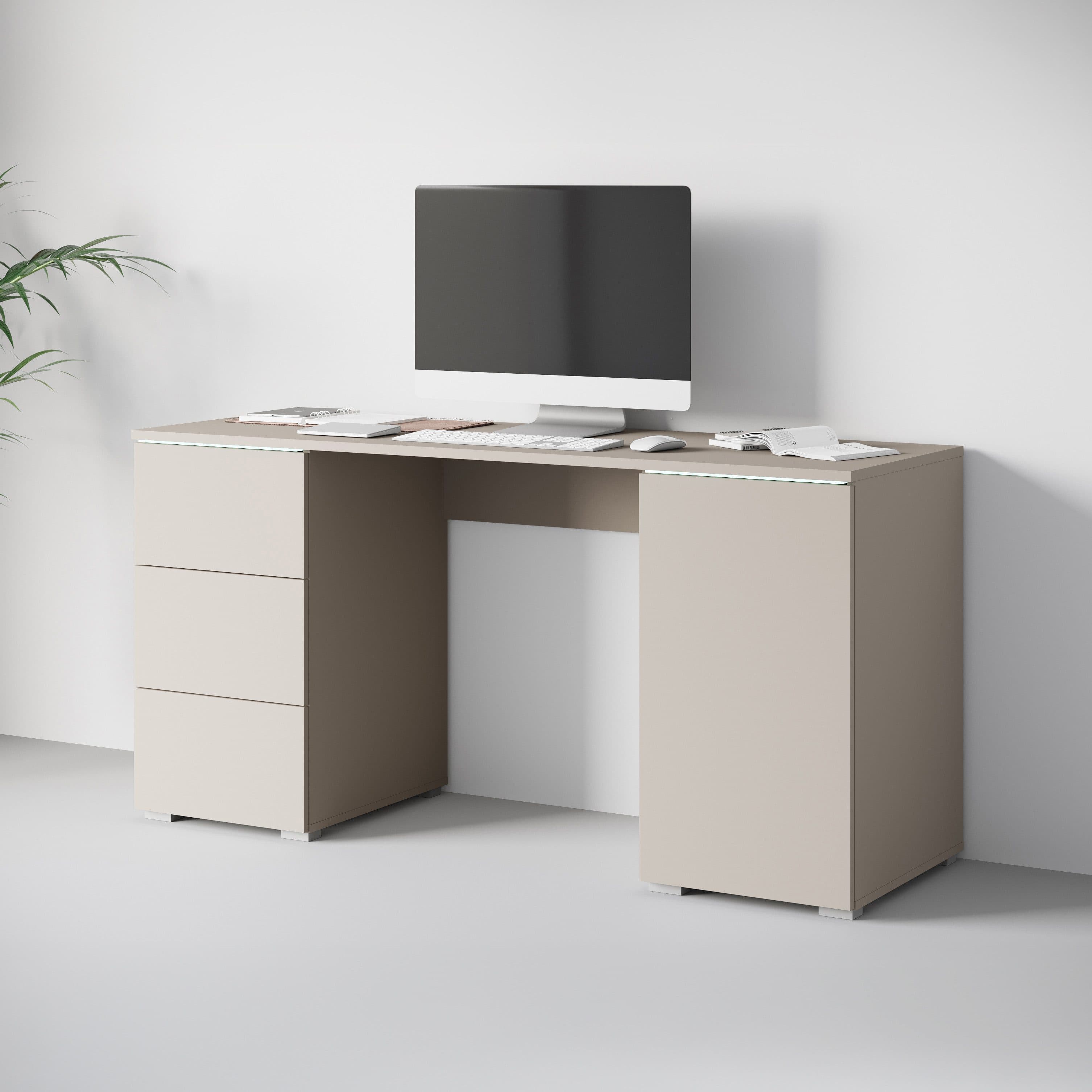 Home affaire Schreibtisch Vera | Beige
