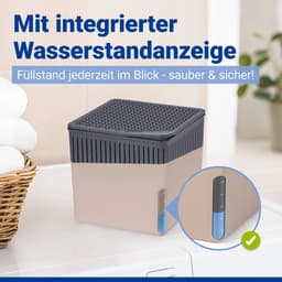 Wenko Luftentfeuchter Cube | Beige
