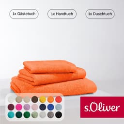 s.Oliver Handtuch Set | Orange