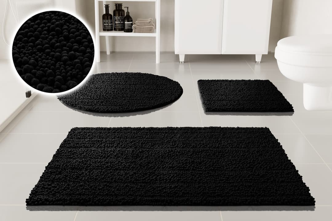 OTTO home Badematte Torrni | Schwarz