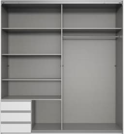 Wimex Schwebetürenschrank Emden | Holztöne
