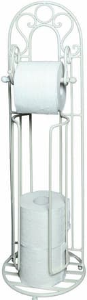 Ambiente Haus Toilettenpapierhalter Antik, weiß | Weiß
