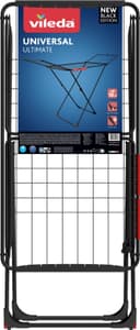 Vileda UNIVERSAL Ultimate Wäscheständer | Schwarz 2