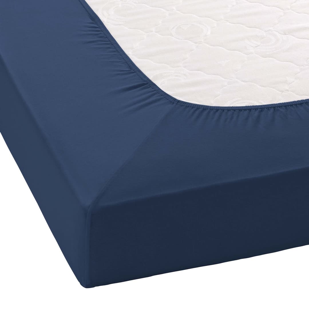 Janine Spannbettlaken ELASTIC 5002 | Blau