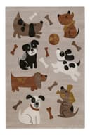 SMART KIDS Kinderteppich Rocky & Friends | Braun 3