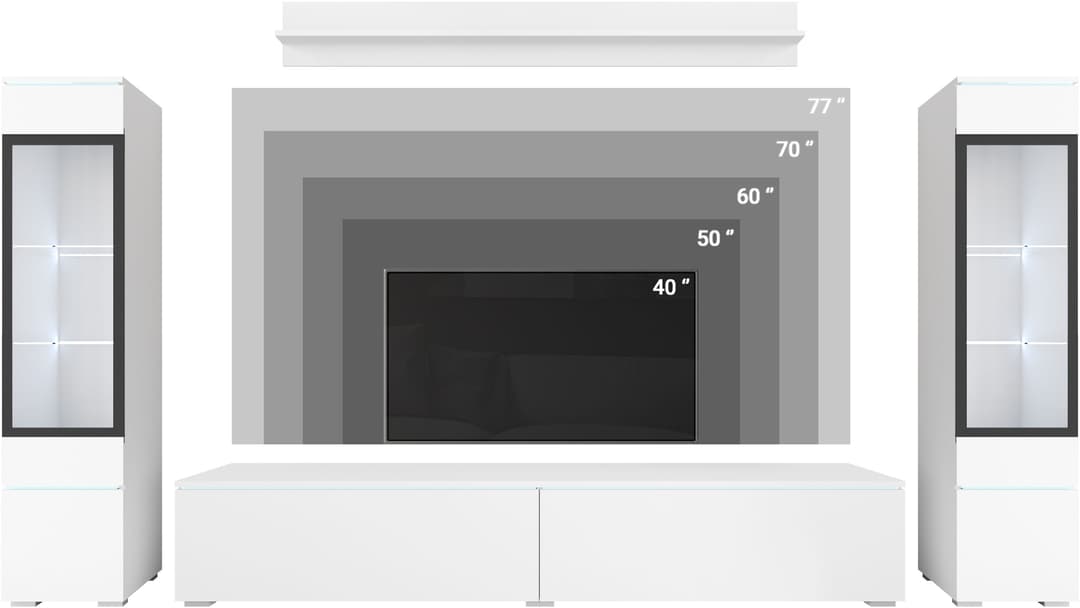 Home affaire Wohnwand VERA II | Schwarz