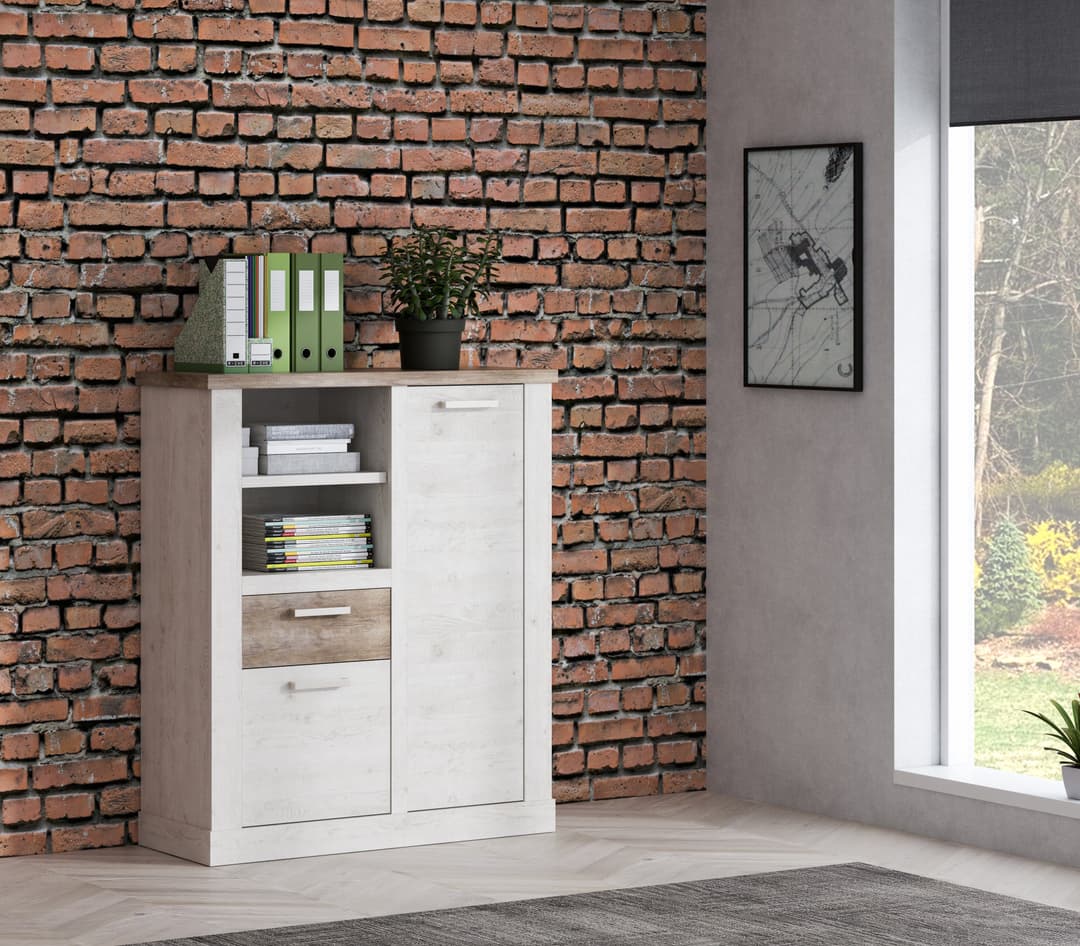 FORTE Highboard Duro | Holztöne