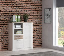FORTE Highboard Duro | Holztöne