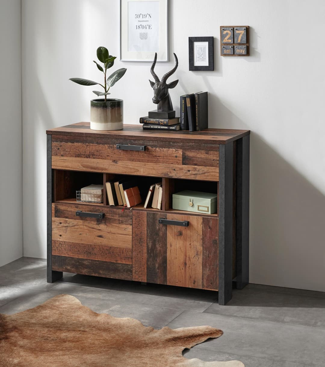FORTE Kommode Clif | Holztöne