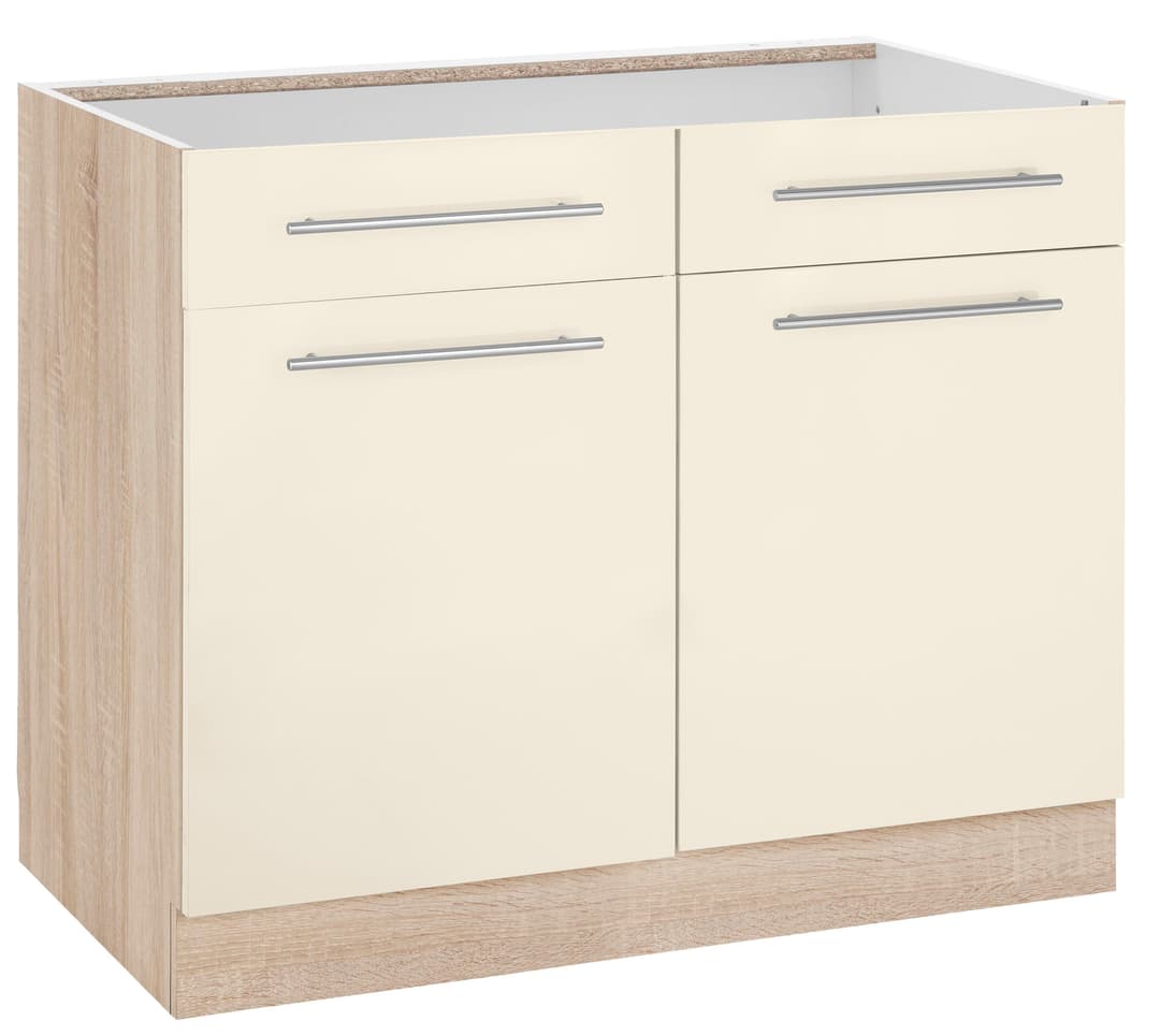 wiho Küchen Unterschrank Flexi2 | Beige