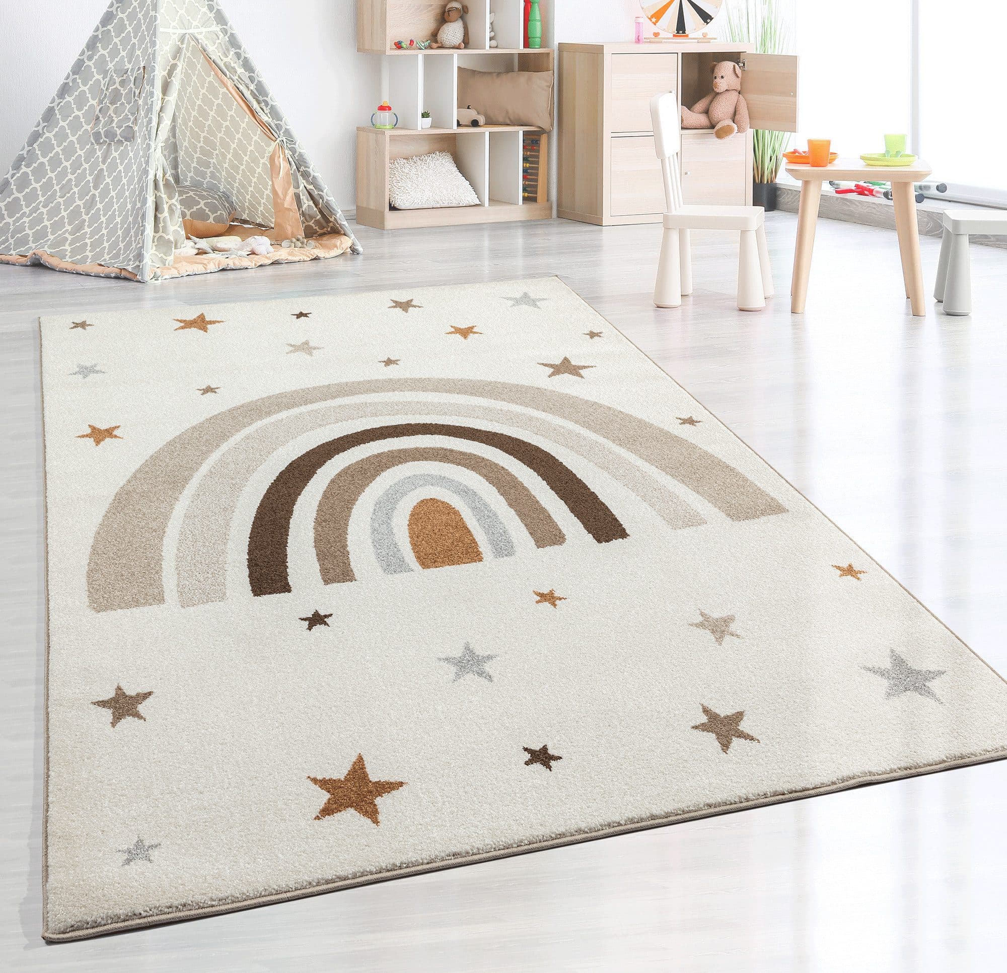 the carpet Beat Kids Teppich | Beige