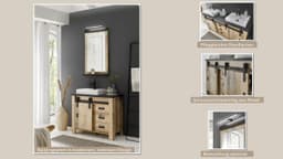 Home affaire Wäscheschrank SHERWOOD | Holztöne