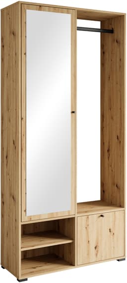Home affaire Garderobenschrank DINO Kompaktgarderobe | Holztöne