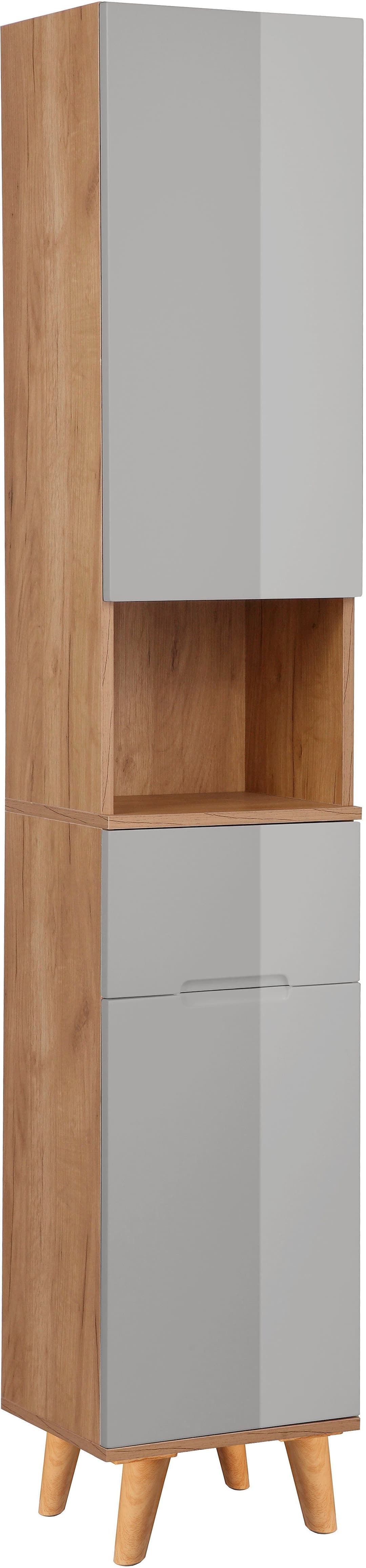 welltime Hochschrank Lund | Grau