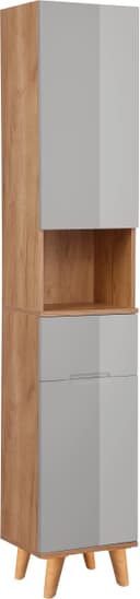 welltime Hochschrank Lund | Grau 3