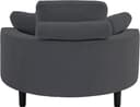 ATLANTIC home collection Loveseat Ravi | Grau 4