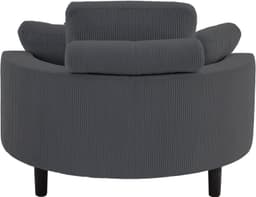 ATLANTIC home collection Loveseat Ravi | Grau
