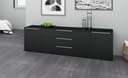 borchardt Möbel Sideboard Oliva | Schwarz 3