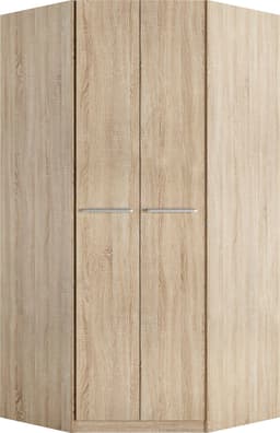 priess Eckkleiderschrank Barcelona | Holztöne