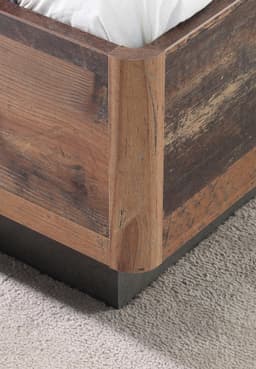 FORTE Futonbett Clif | Braun