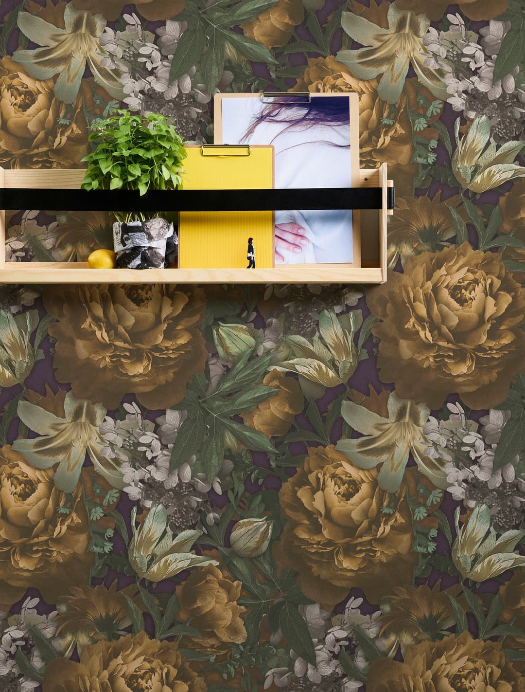 A.S. Création Vliestapete PintWalls Rosen Floral | Mehrfarbig