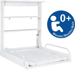 roba® Wandwickelregal | Weiß