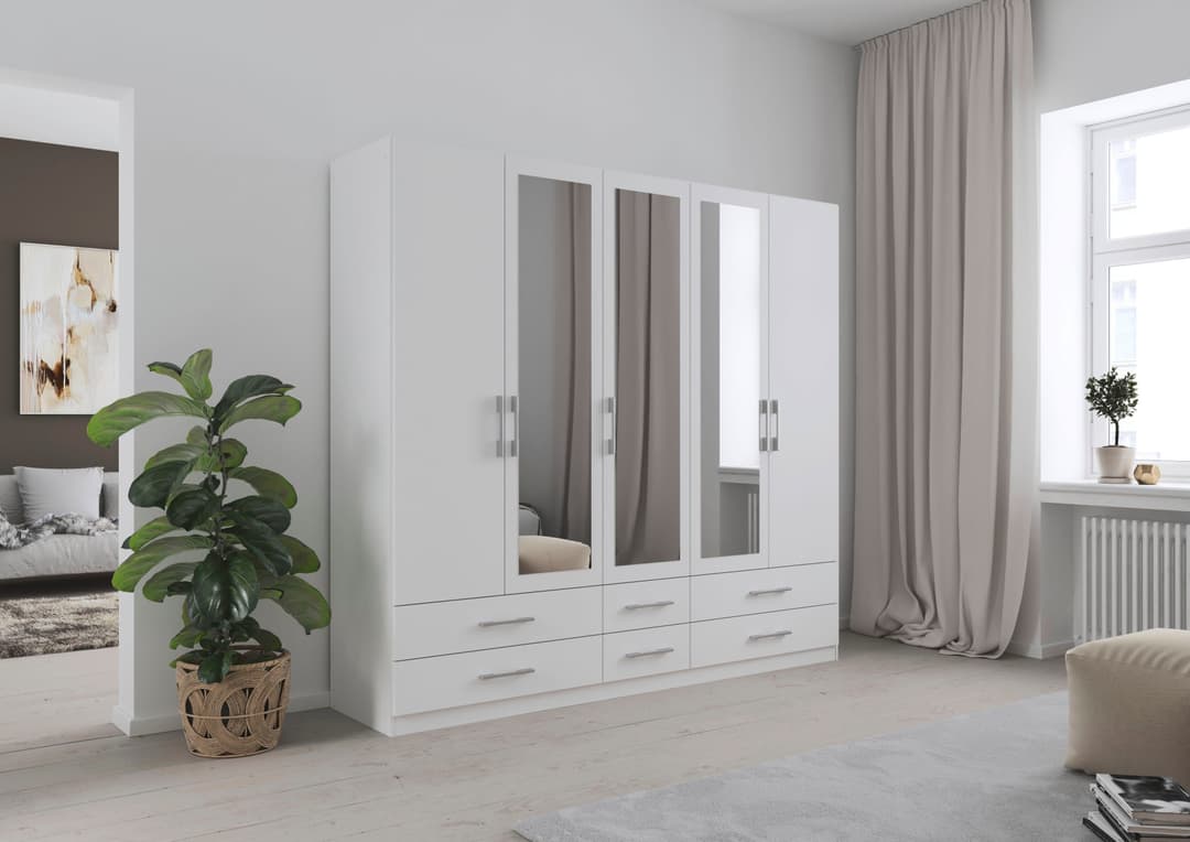 rauch HERSBRUCK Kleiderschrank | Weiß